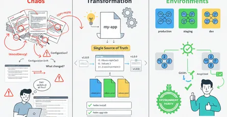 Helm Charts: Templating & Multi-Environment Kubernetes Deployments