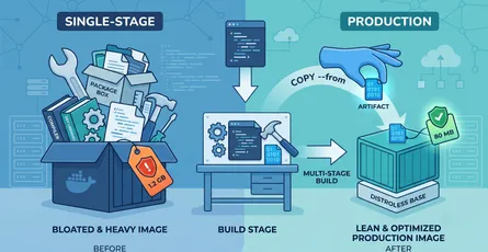 Docker Multi-Stage Builds: Smaller, Safer Images for Production